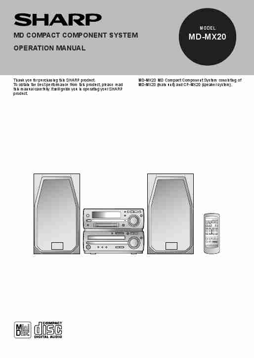 Sharp Stereo System MD-MX20-page_pdf